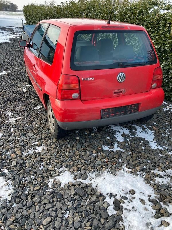Gebraucht VW Lupo 50 PS (36 kW) 1998 Rot Kleinwagen