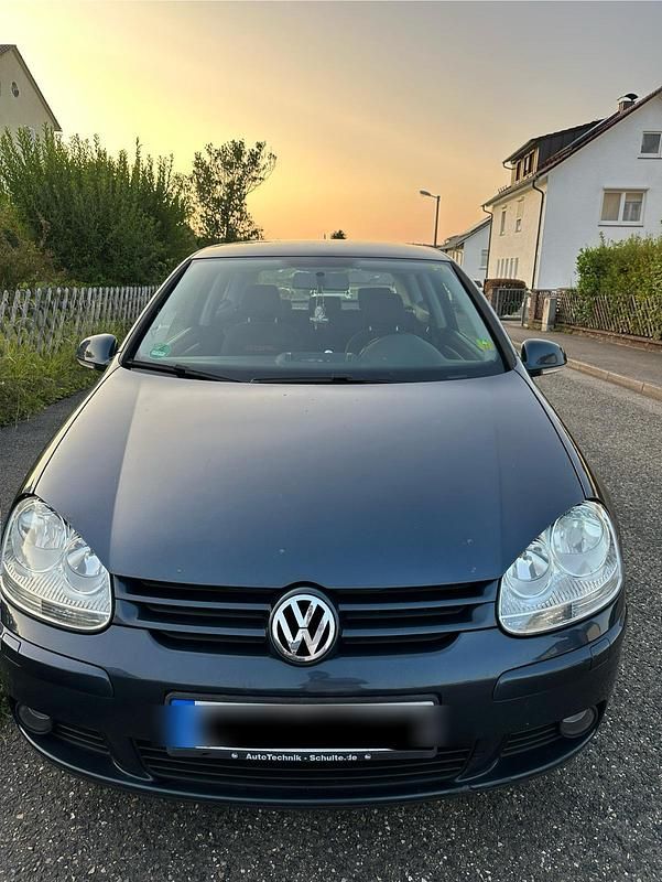 Blau Gebraucht 2006 VW Golf V Goal Kleinwagen | 2.200 € - Bild 1/4