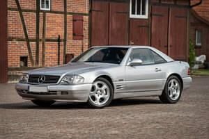 Gebraucht Mercedes SL500 Edition 306 PS (225 kW) 2000 Silber Cabrio