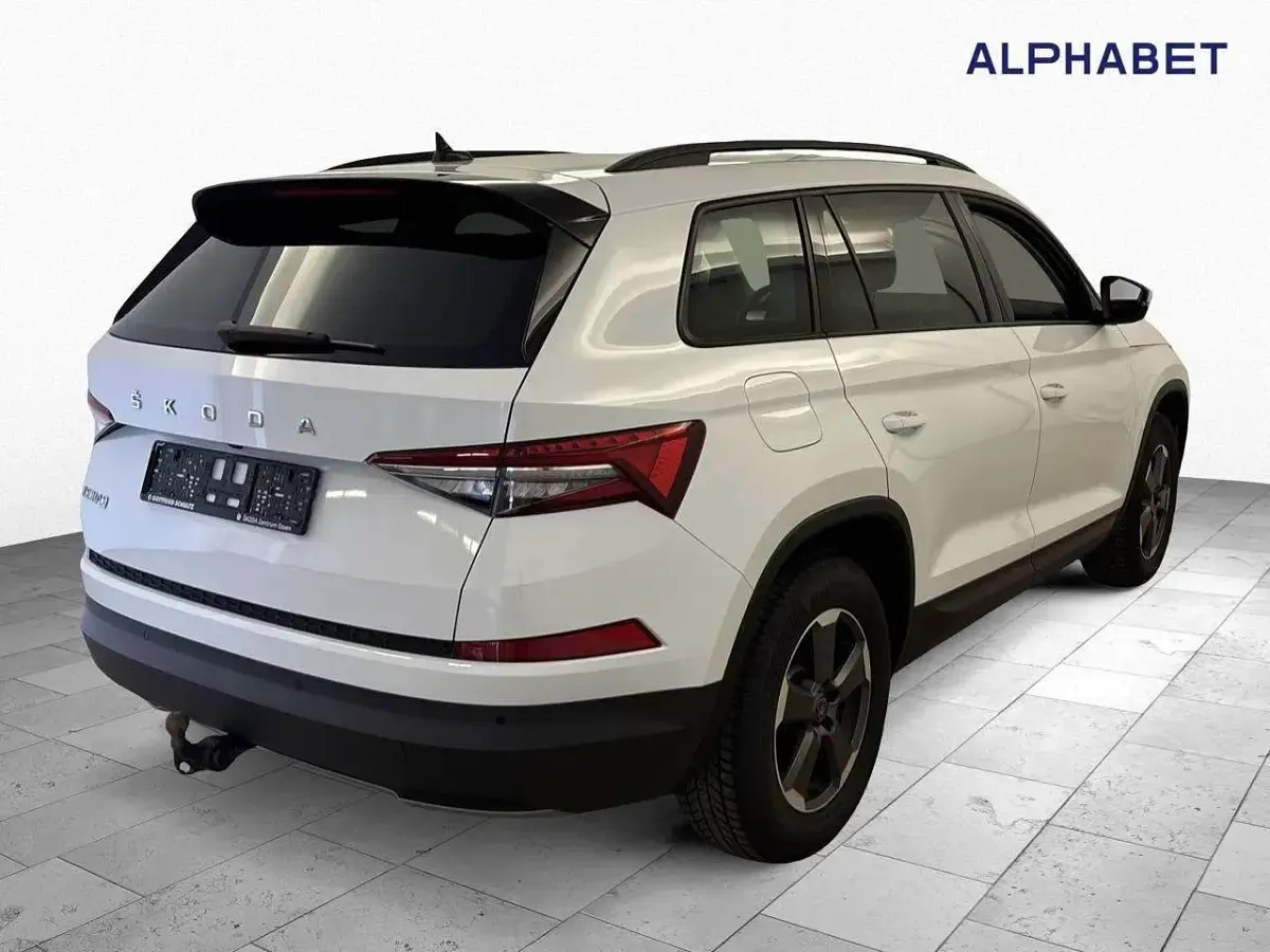 Gebraucht Skoda Kodiaq Ambition 150 PS (110 kW) 2022 Weiß SUV