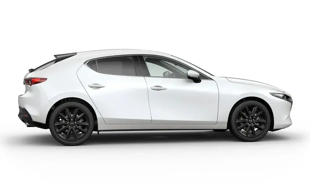 Neu Mazda 3 Exclusive-Line 186 PS (136 kW) 2026 Snoflake white pearl Limousine