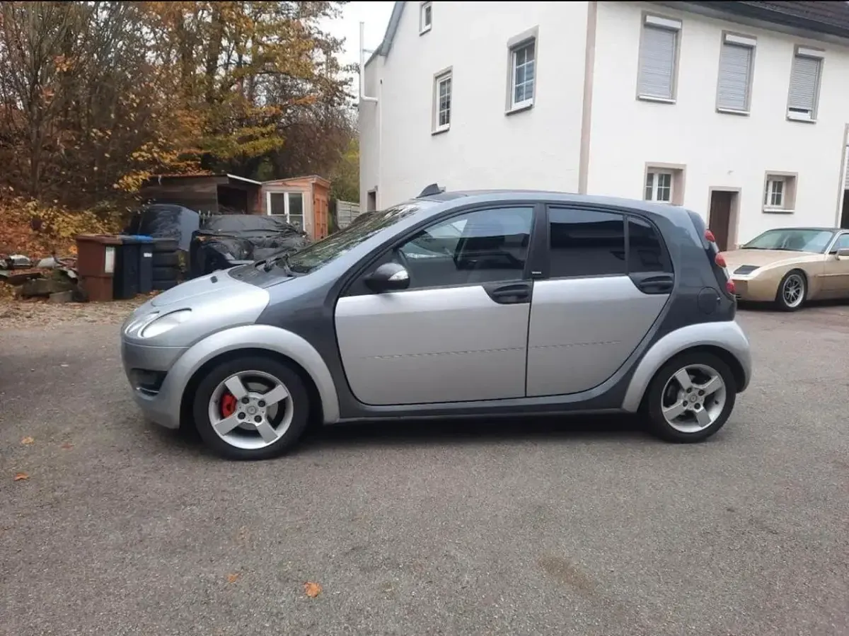 Usata Smart ForFour Brabus 109 CV (80 kW) 2004 Argento Utilitaria