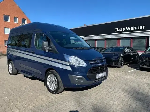 Brugt Ford Transit Custom 105 HK (77 kW) 2016 Blå MPV