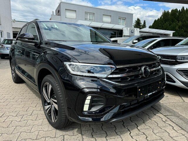 Schwarz Gebraucht 2024 VW T-Roc R-line SUV | 38.850 € - Bild 1/4