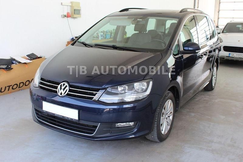 Blau Gebraucht 2010 VW Sharan Van / Kleinbus | 5.990 € (Superpreis) - Bild 1/4