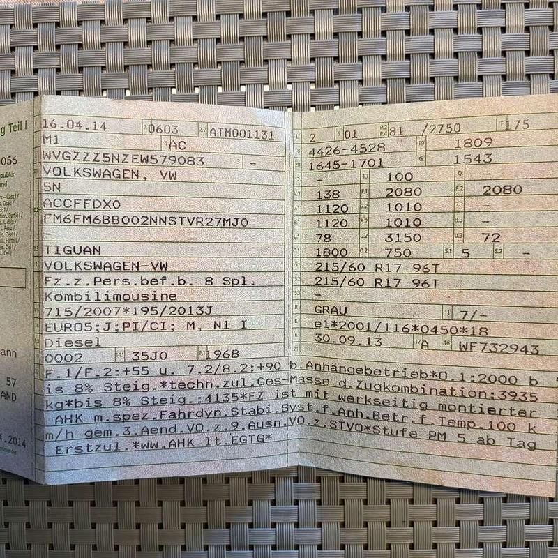 Gebraucht VW Tiguan 110 PS (80 kW) 2014 Silber SUV