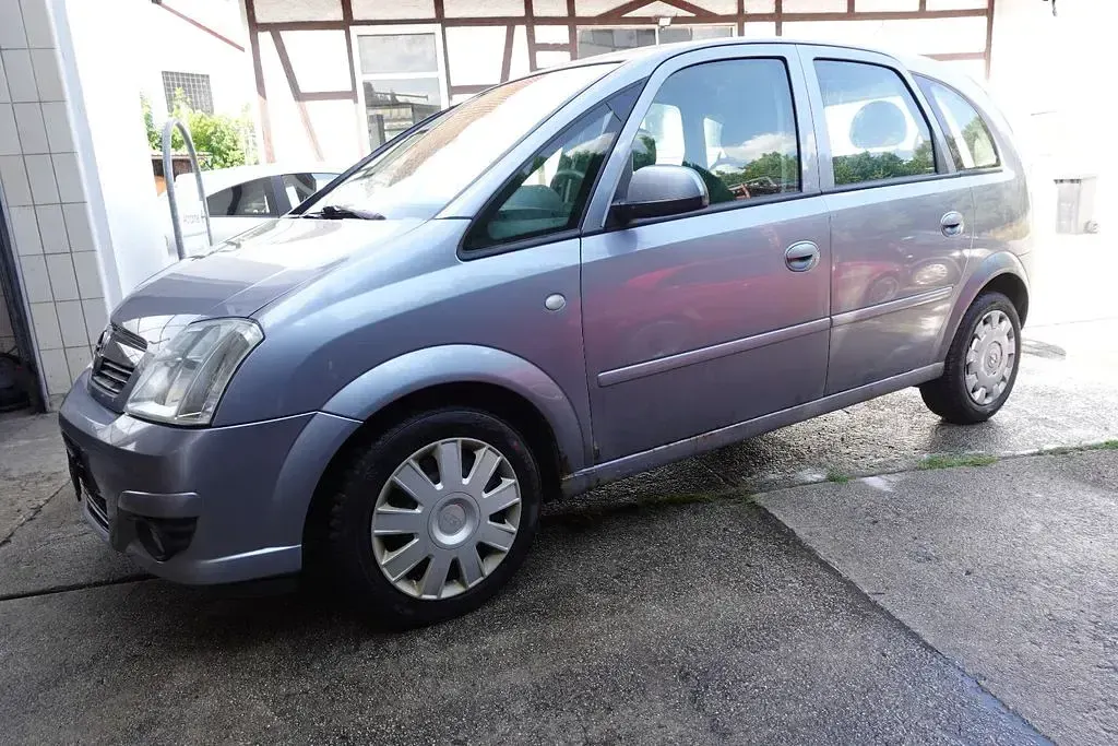 Gebraucht Opel Meriva Edition 105 PS (77 kW) 2008 Blau Van / Kleinbus
