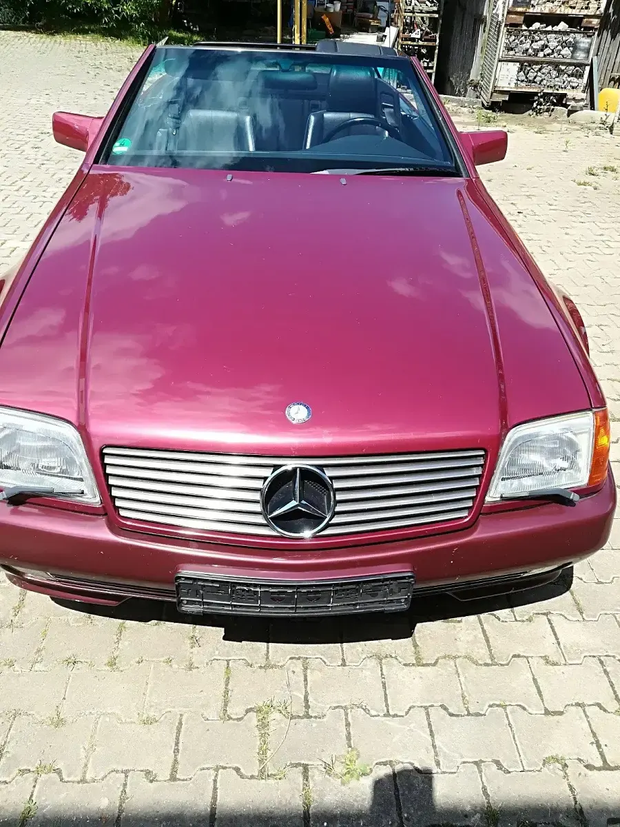 Gebraucht Mercedes SL300 1990 Rot Cabrio