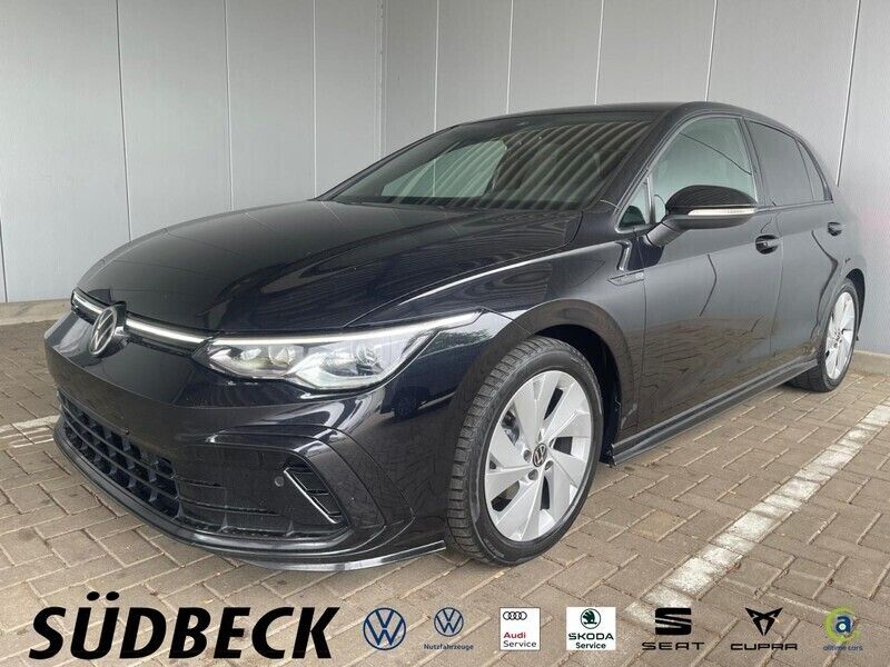 Deep black perleffekt (metallic) Gebraucht 2022 VW Golf VIII R-line Limousine | 26.691 € (Teuer) - Bild 1/4