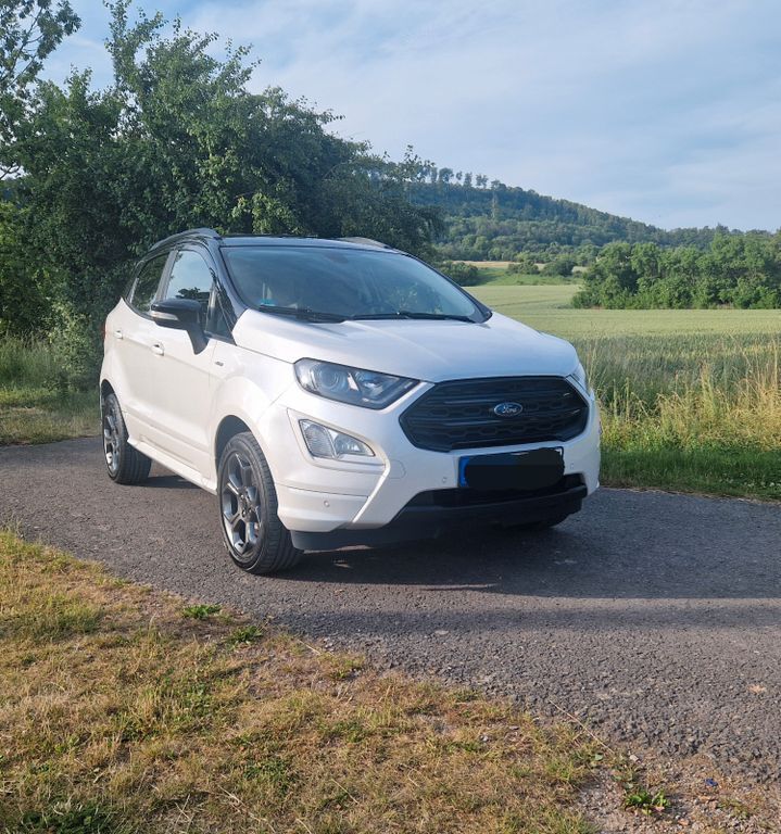 Weiß Gebraucht 2018 Ford Ecosport ST-Line SUV | 12.999 € - Bild 1/4