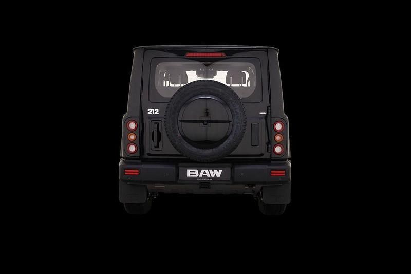 Nowe BAW 212 166 KM (122 kW) 2026 Czarny SUV