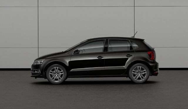 Gebraucht VW Polo Allstar 90 PS (66 kW) 2016 Schwarz metallic Kleinwagen