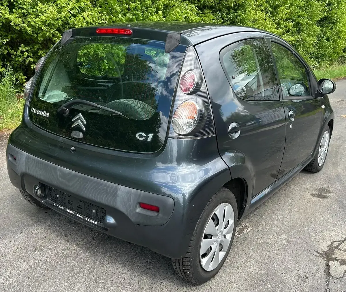 Gebraucht Citroën C1 68 PS (50 kW) 2011 Silber Kleinwagen