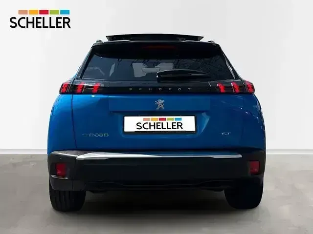 Gebraucht Peugeot e-2008 GT 100 kW (136 PS) 2022 Blau SUV