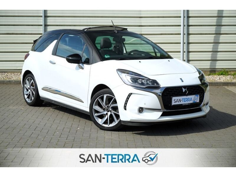 Weiss Gebraucht 2017 Citroën DS3 Cabriolet Sport Chic Cabrio | 6.750 € (Guter Preis) - Bild 1/4