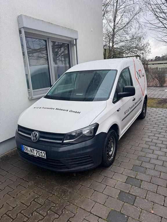 Gebraucht VW Caddy 102 PS (75 kW) 2018 Weiß Van / Kleinbus