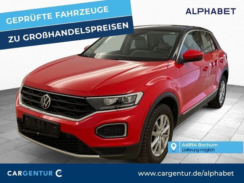 Schwarz Gebraucht 2021 VW T-Roc Style SUV | 21.090 € (Fairer Preis) - Bild 1/2