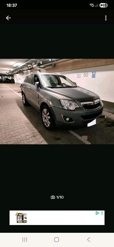 Grau Gebraucht 2012 Opel Antara Cosmo SUV | 8.500 € (Teuer) - Bild 1/4