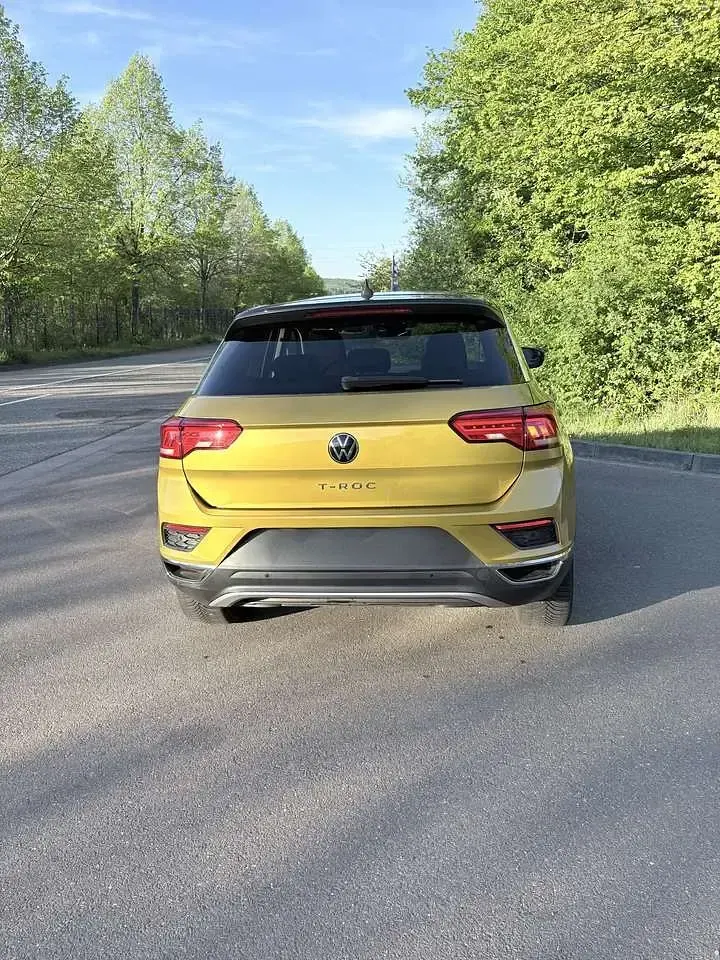 Gebraucht VW T-Roc United 150 PS (110 kW) 2020 Gelb SUV