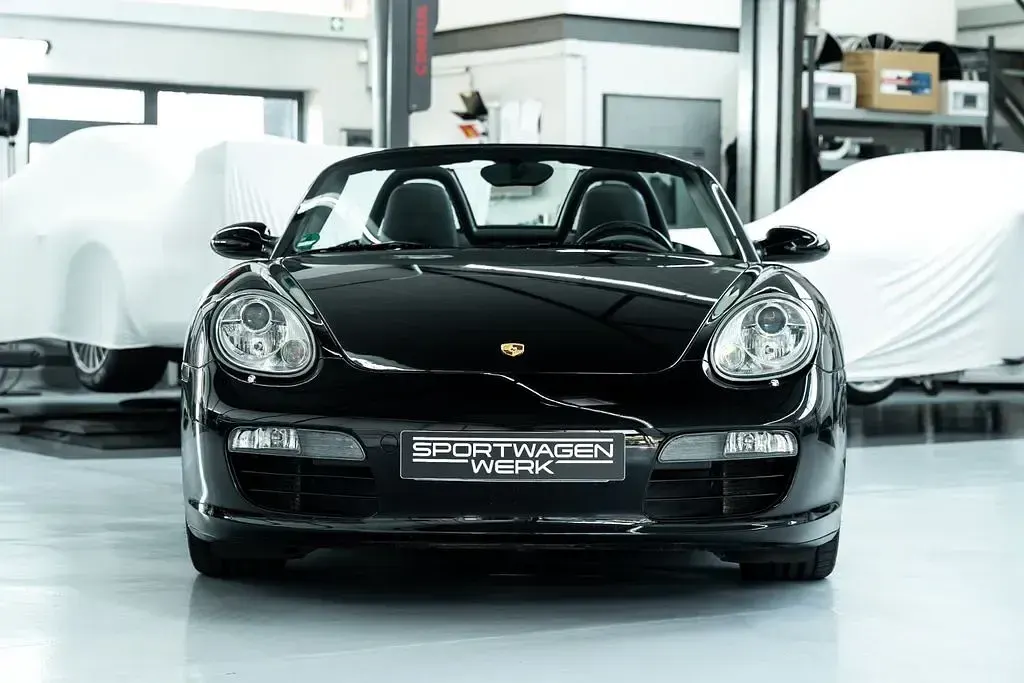 Gebraucht Porsche Boxster 245 PS (180 kW) 2008 Schwarz Cabrio