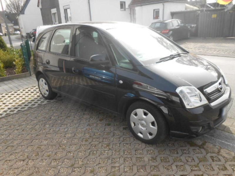 Gebraucht Opel Meriva 90 PS (66 kW) 2007 Schwarz Van / Kleinbus