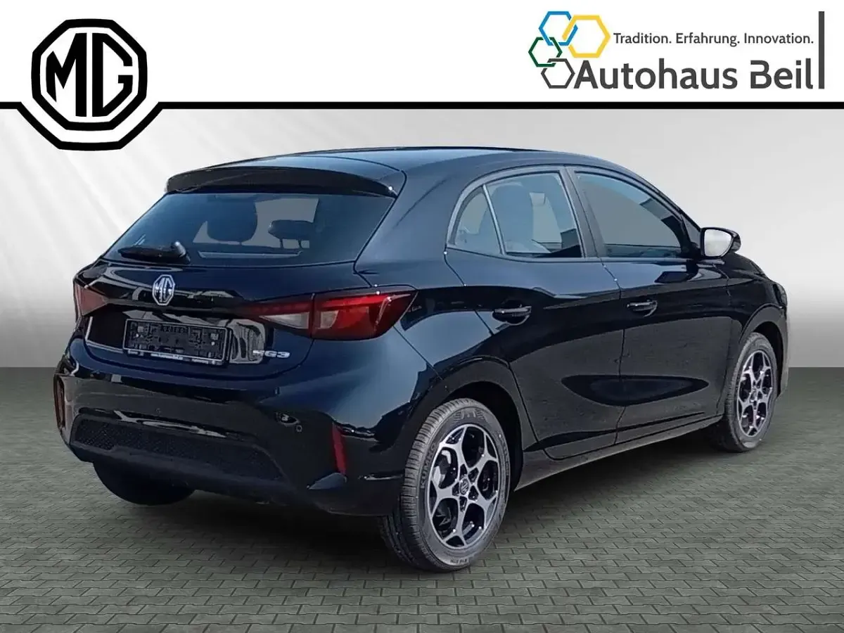 Gebraucht MG MG3 Comfort 116 PS (85 kW) 2025 Blackpbc (schwarz) Kleinwagen