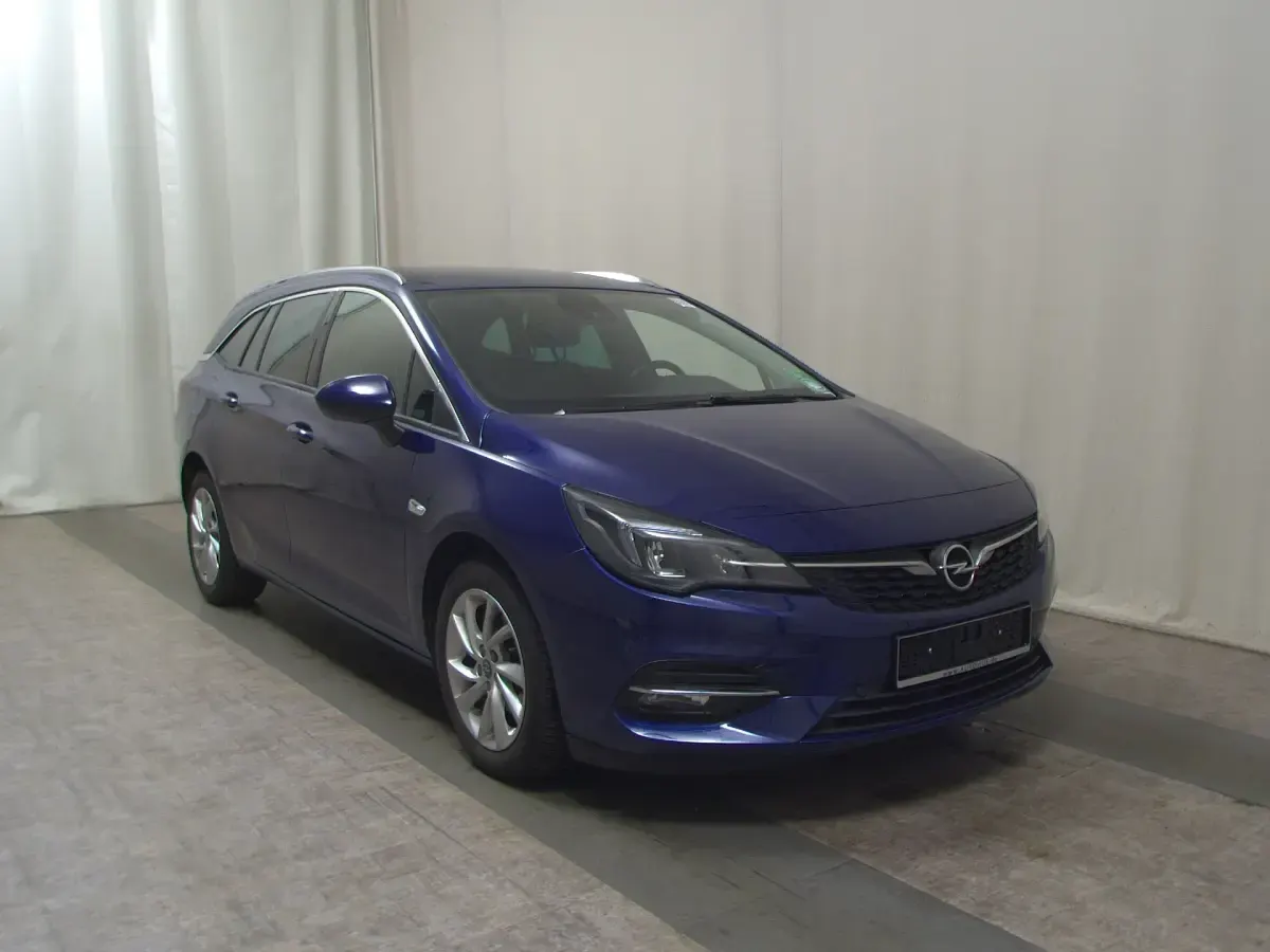 Gebraucht Opel Astra Elegance 122 PS (89 kW) 2021 Blau Kombi