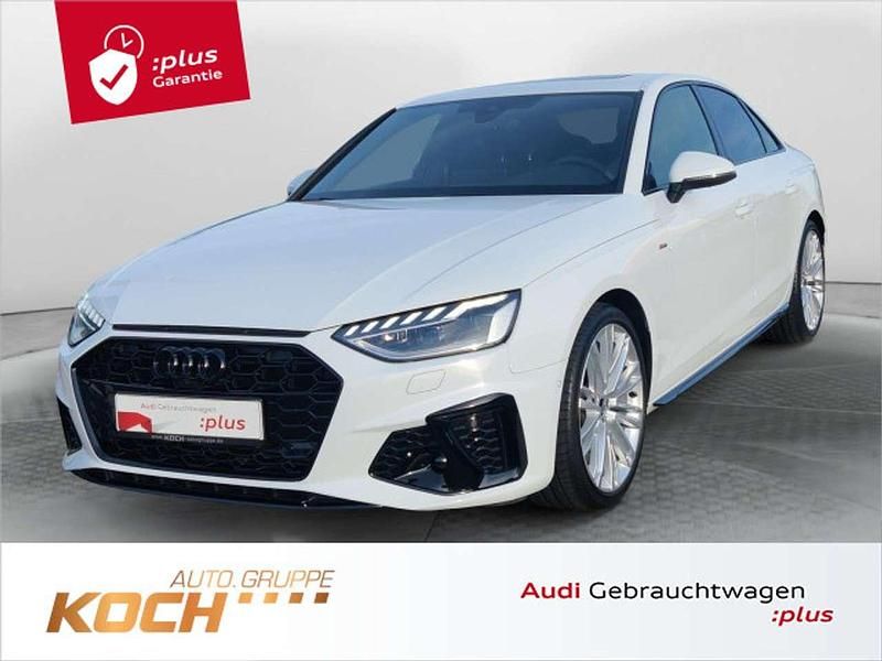 Gletscherweiß metallic Gebraucht 2025 Audi A4 S-Line Limousine | 36.890 € (Fairer Preis) - Bild 1/2