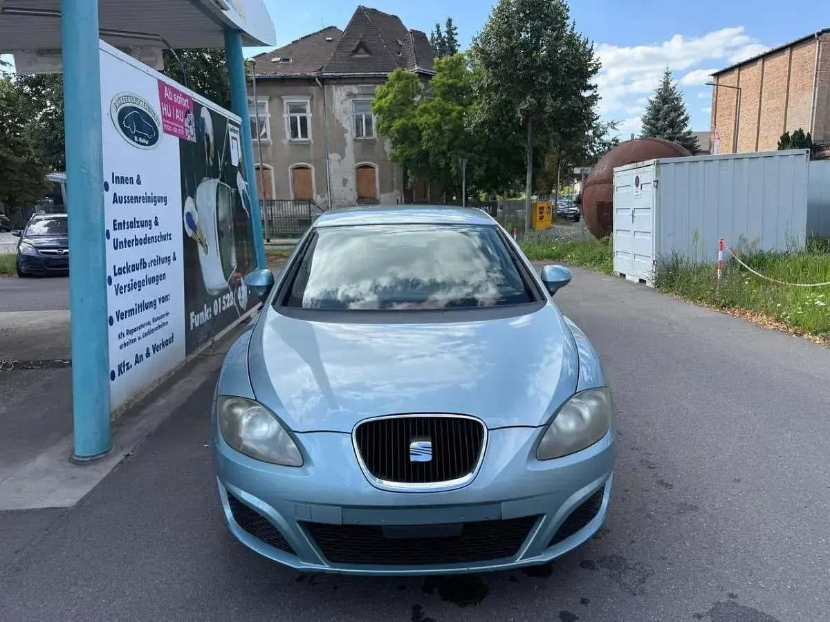 Gebraucht Seat Leon Reference 86 PS (63 kW) 2009 Blau Kleinwagen