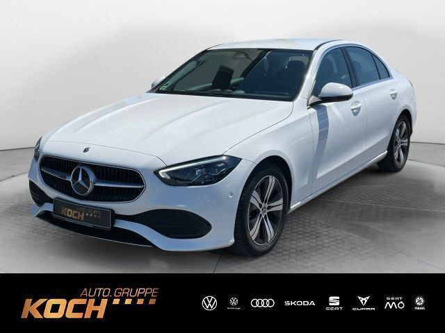 Polarweiss Gebraucht 2022 Mercedes C180 Advanced Limousine | 31.490 € (Fairer Preis) - Bild 1/4