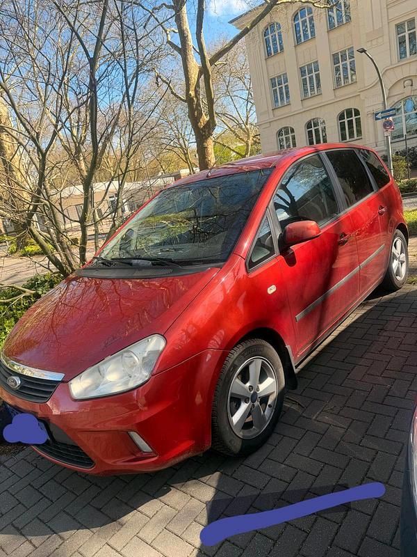 Second-hand Ford C-MAX 100 CP (73 kW) 2007 Roșu Monovolum