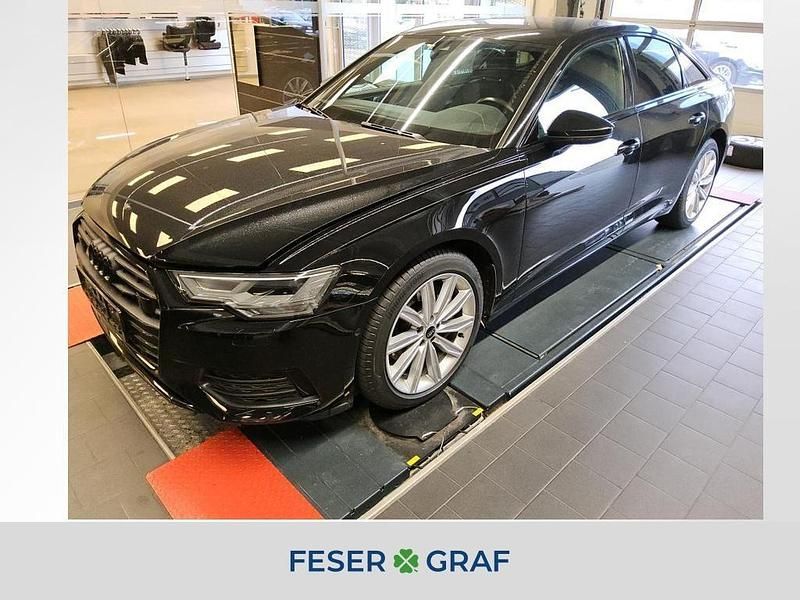 Mythosschwarz metallic Gebraucht 2022 Audi A6 Design Limousine | 32.940 € (Superpreis) - Bild 1/4