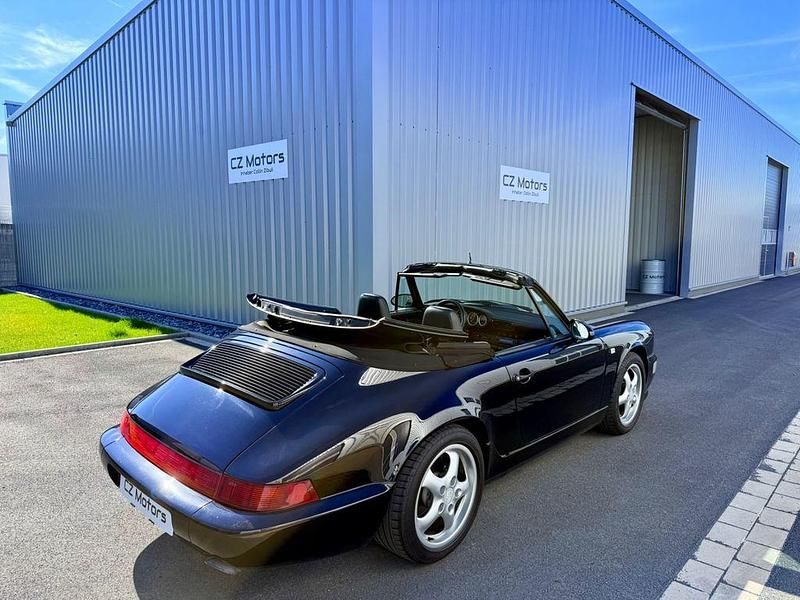 Gebraucht Porsche 911 Carrera 4 Cabriolet 250 PS (183 kW) 1990 Schwarz Cabrio