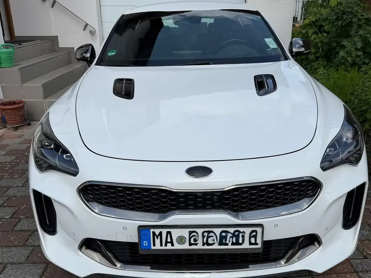 Gebraucht Kia Stinger 366 PS (269 kW) 2021 Weiß Kleinwagen