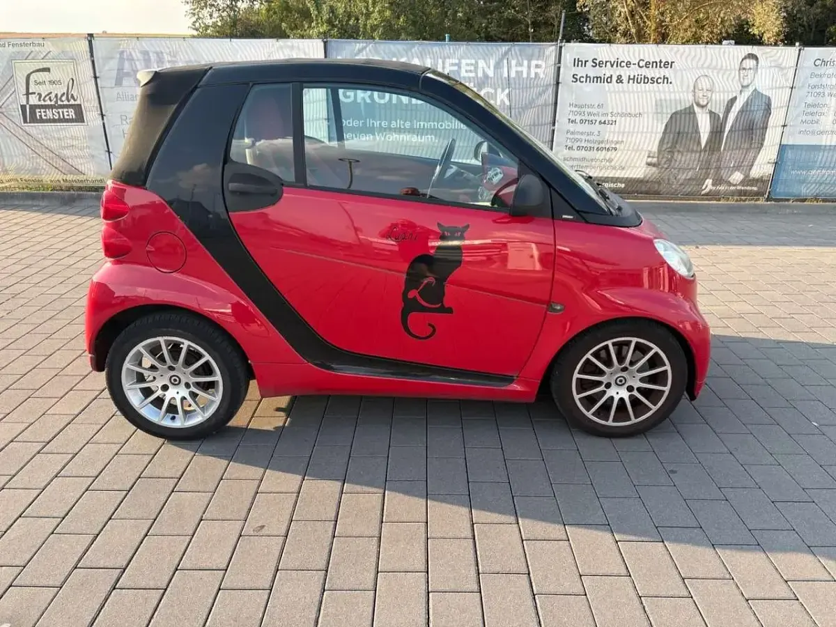 Gebraucht Smart ForTwo Cabrio 71 PS (52 kW) 2010 Tridionsicherheitszelle schwa Cabrio