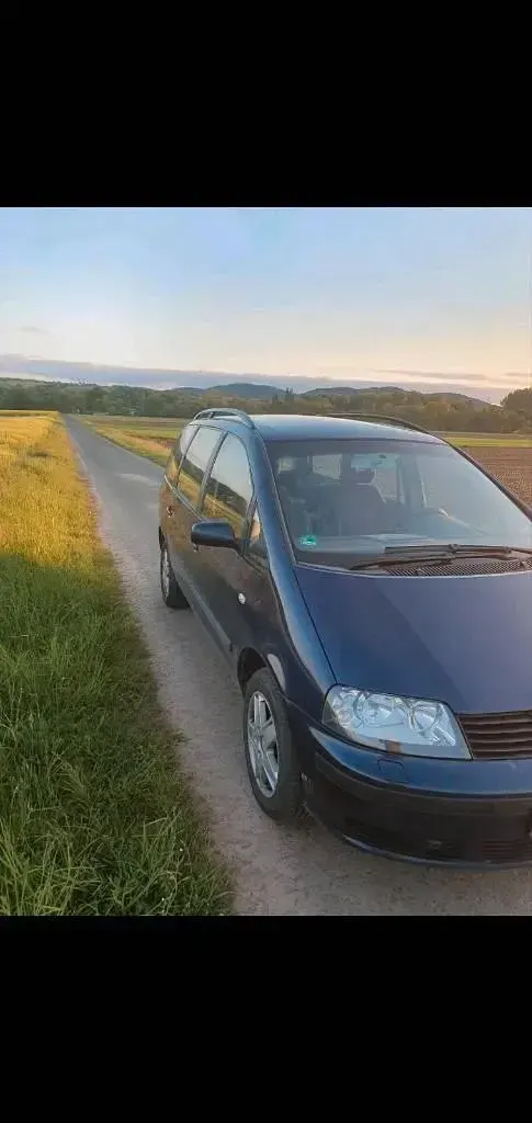 Gebraucht Seat Alhambra 116 PS (85 kW) 2003 Blau Van / Kleinbus