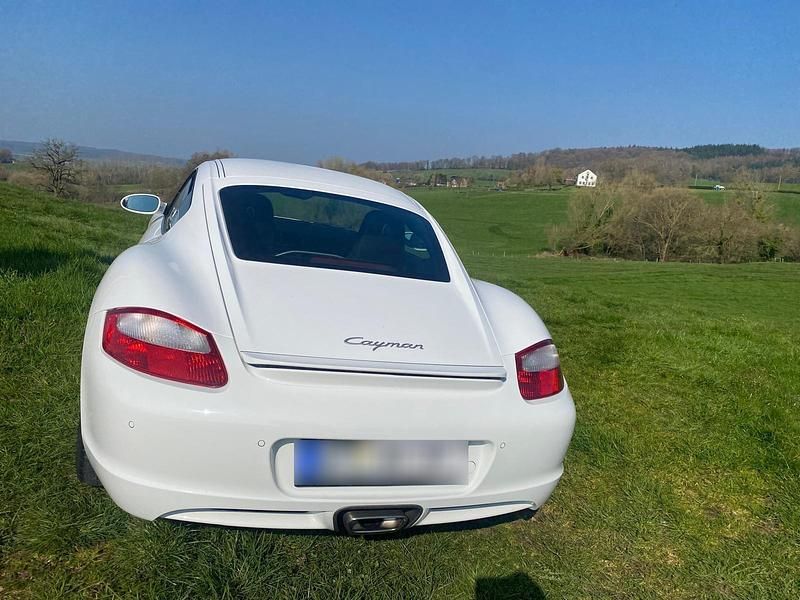 Gebraucht Porsche Cayman 245 PS (180 kW) 2008 Weiß Coupé
