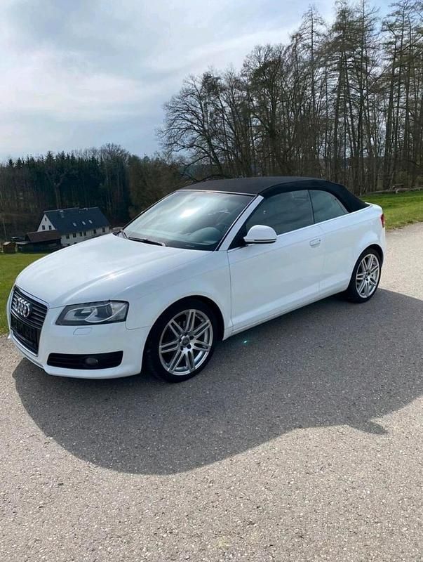 Gebraucht Audi A3 Cabriolet S-Line 160 PS (117 kW) 2008 Weiß Cabrio
