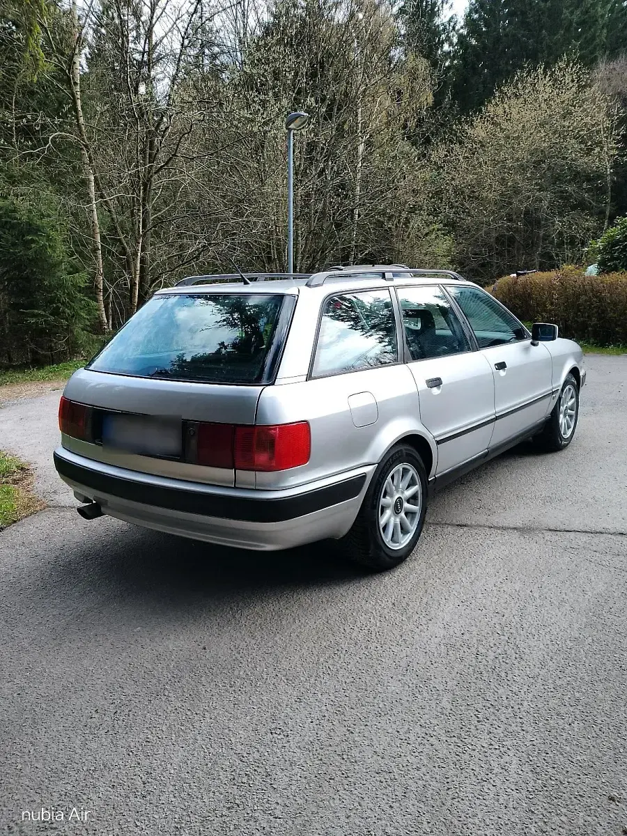 Gebraucht Audi 80 115 PS (84 kW) 1994 Silber Kombi