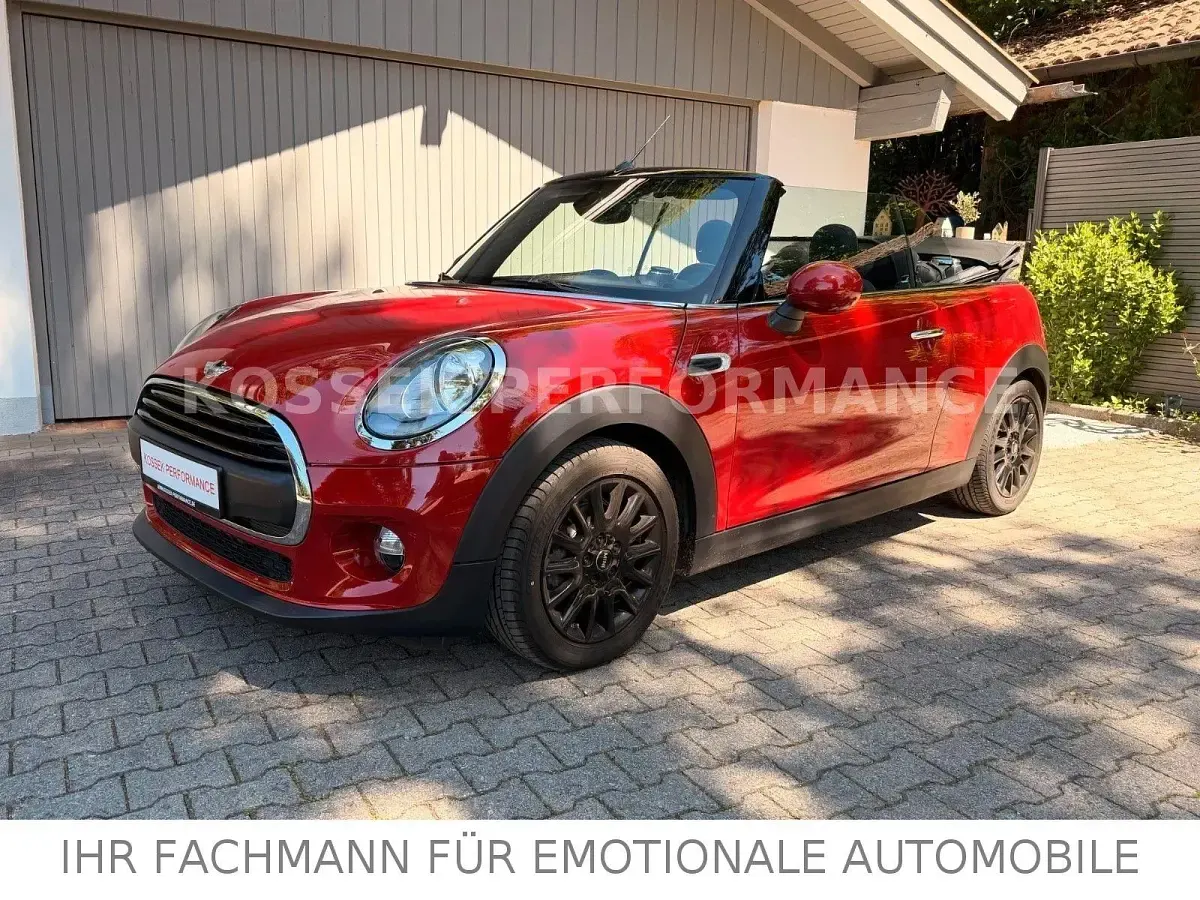 Gebraucht Mini One Cabriolet 102 PS (75 kW) 2016 Rot Cabrio
