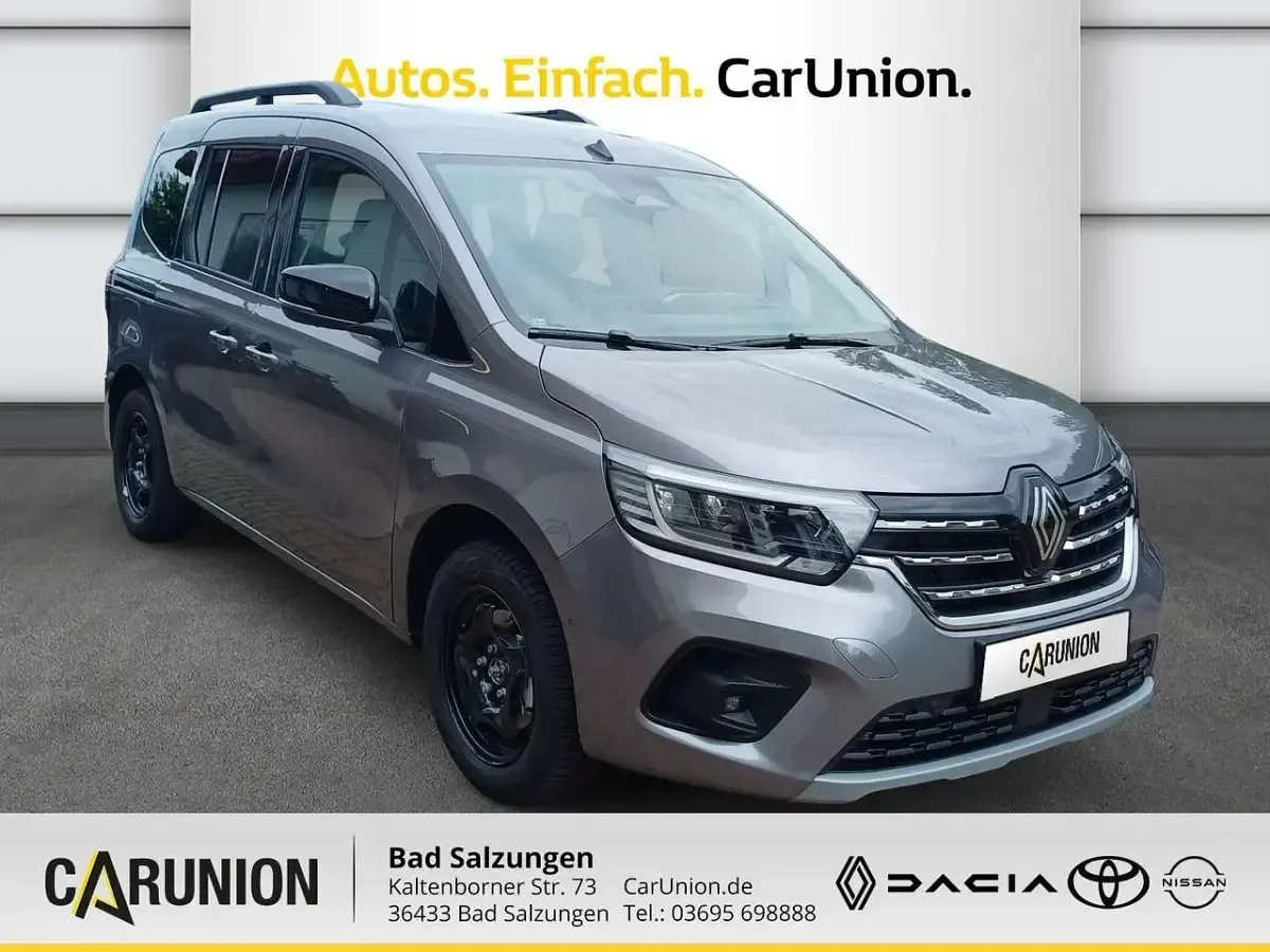 Neu Renault Kangoo Techno 131 PS (96 kW) 2026 Stahlgrau metallic Van / Kleinbus