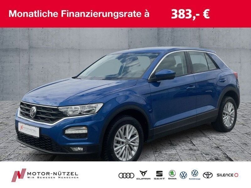 Ravennablau metallic Gebraucht 2019 VW T-Roc SUV | 21.830 € (Guter Preis) - Bild 1/4