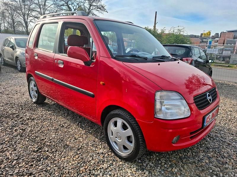 Gebraucht Opel Agila 75 PS (55 kW) 2001 Rot Van / Kleinbus