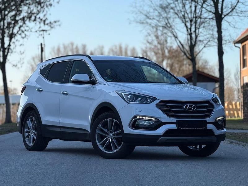 Gebraucht Hyundai Santa Fe Premium 200 PS (147 kW) 2017 Weiß SUV