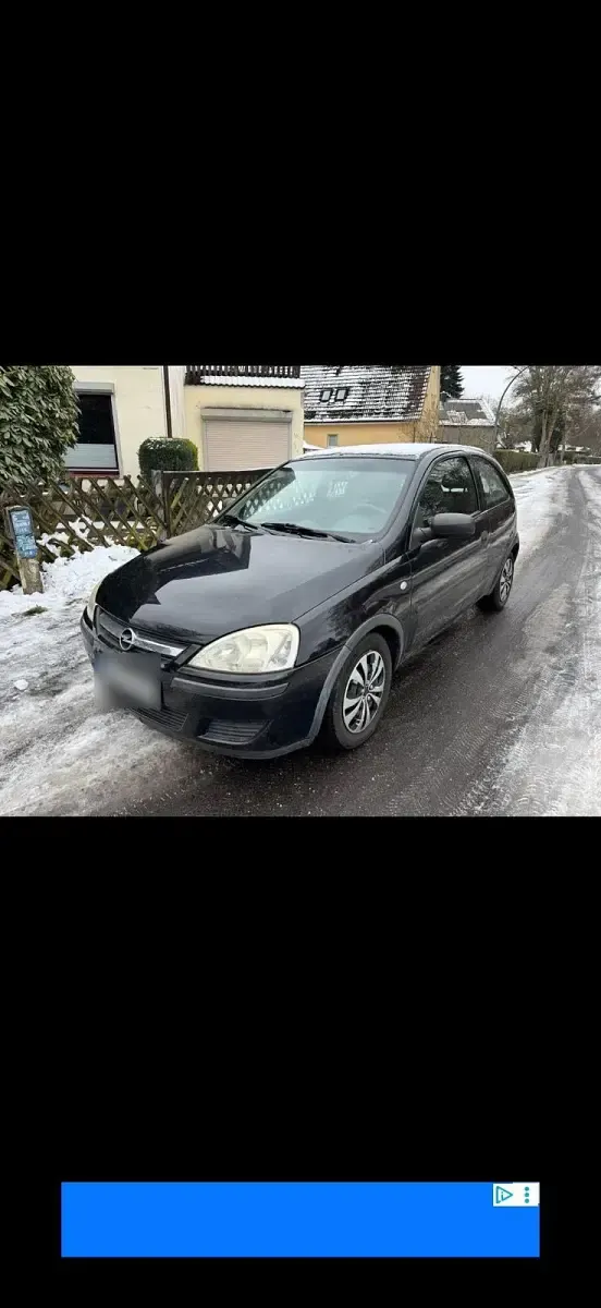 Usata Opel Corsa 75 CV (55 kW) 2004 Nero Utilitaria