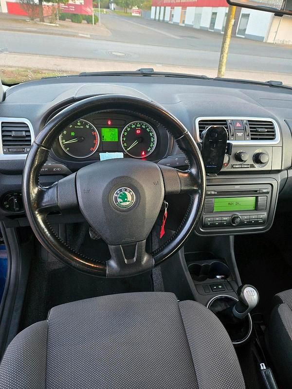 Gebraucht Skoda Fabia 86 PS (63 kW) 2008 Blau Kleinwagen