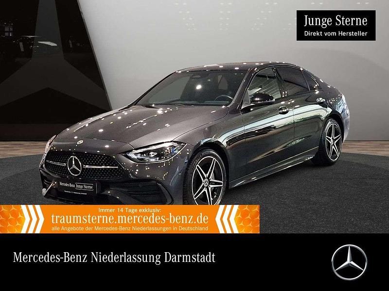 Grau Gebraucht 2022 Mercedes C300e AMG Limousine | 38.990 € (Fairer Preis) - Bild 1/3