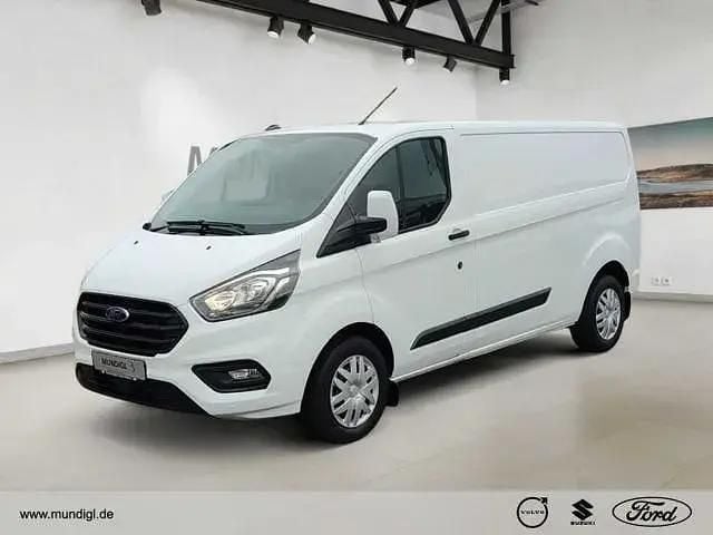 (262) frostweiß Gebraucht 2021 Ford Transit Custom Trend Van / Kleinbus | 24.970 € (Fairer Preis) - Bild 1/3