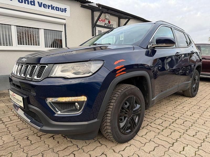Blau Gebraucht 2017 Jeep Compass Opening Edition SUV | 13.999 € (Fairer Preis) - Bild 1/4