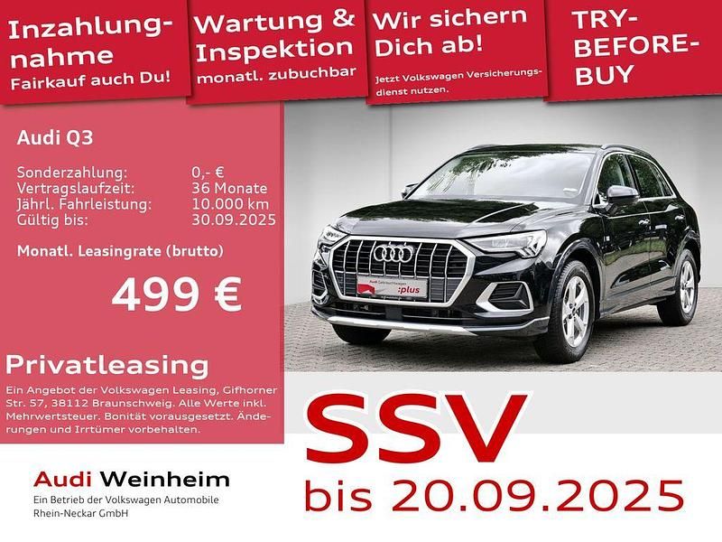 Schwarz Gebraucht 2024 Audi Q3 Sport SUV | 38.991 € (Etwas zu teuer) - Bild 1/2